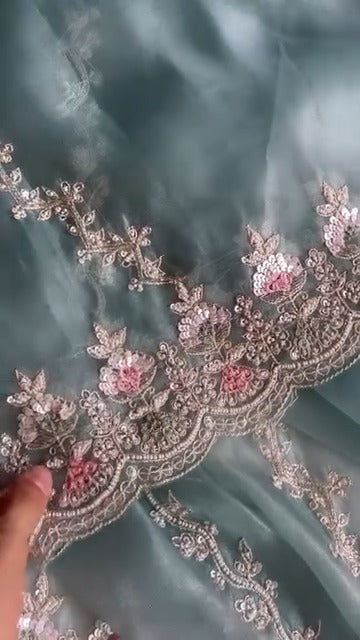 Sajdhaj Organza Pure Banarasi Saree 🌟✨
