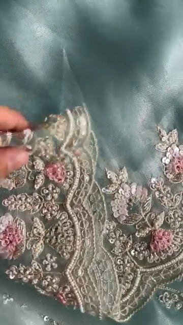 Sajdhaj Organza Pure Banarasi Saree 🌟✨