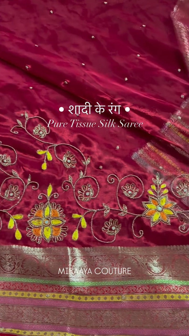 Gorgeous Bride Elegance Pure Banarasi Saree 👰✨