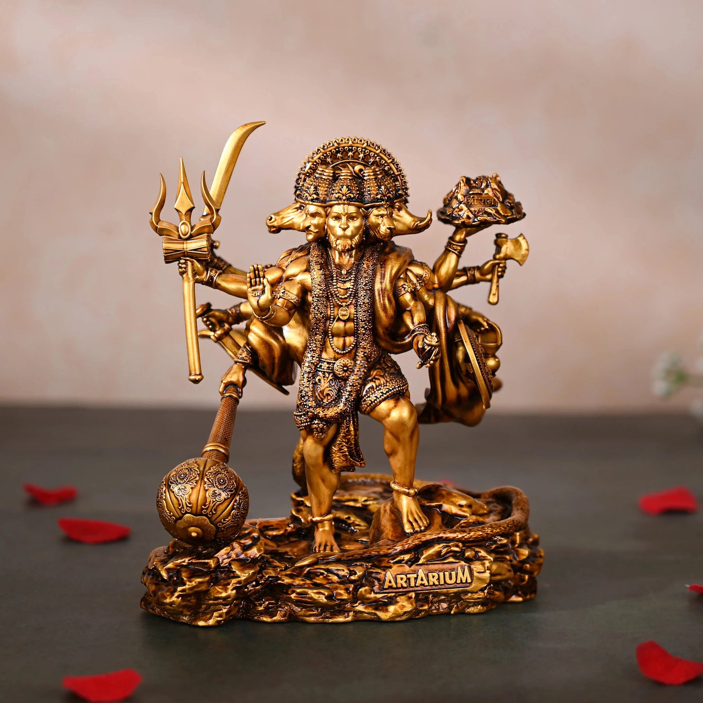 Standing Panchmukhi Hanuman Statue