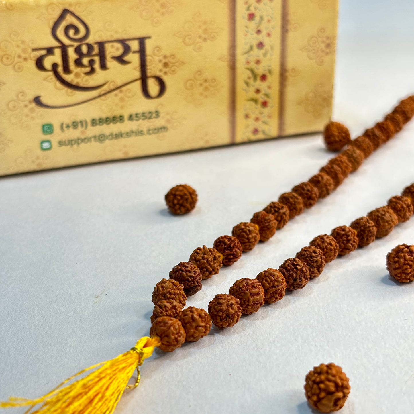 Divine 108 Beads Rudraksha Mala