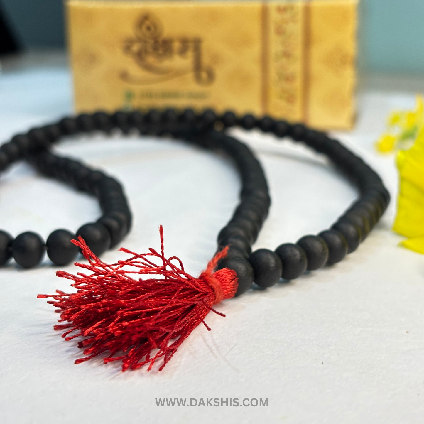 Karungali Malai 108-Beads Ebony Wood