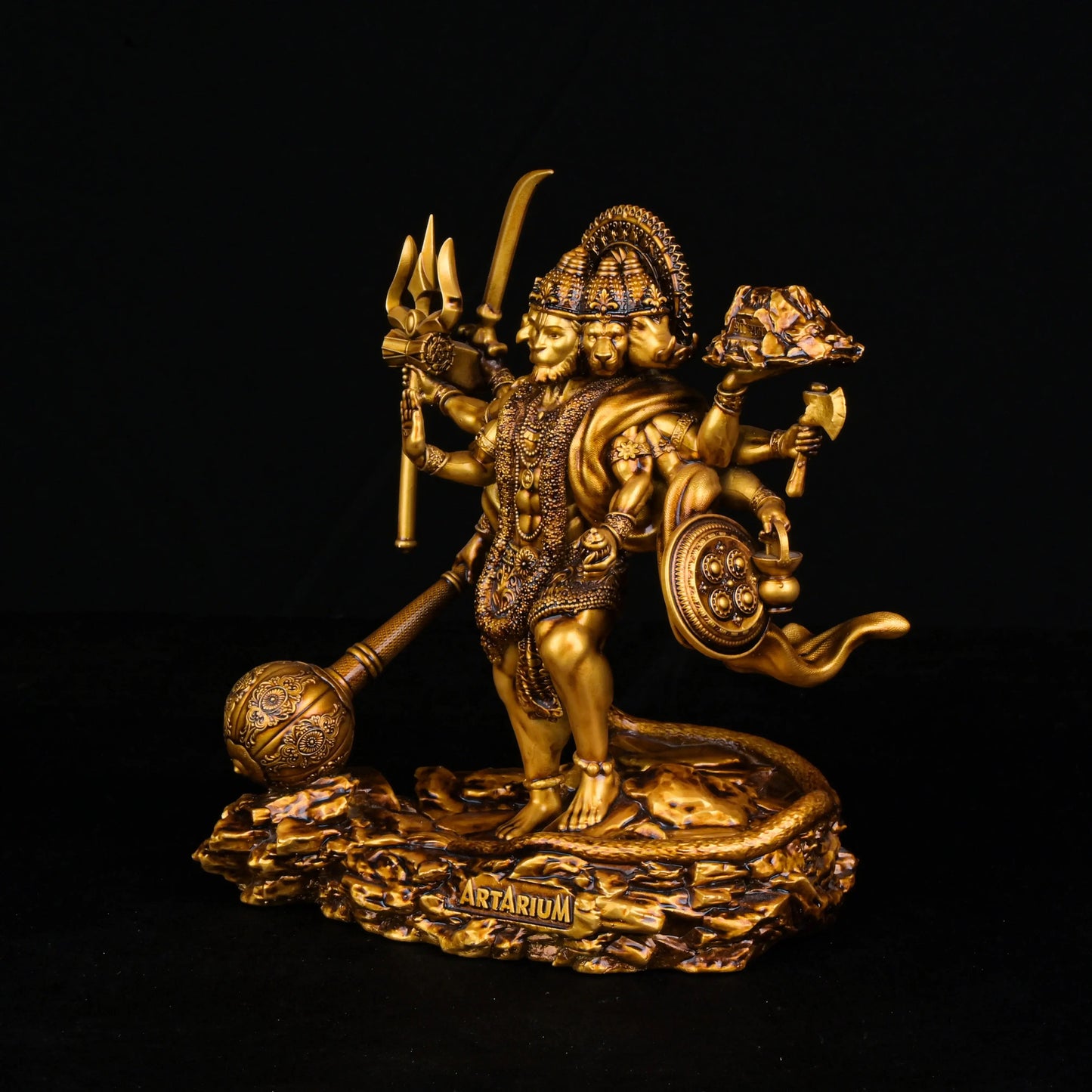 Standing Panchmukhi Hanuman Statue