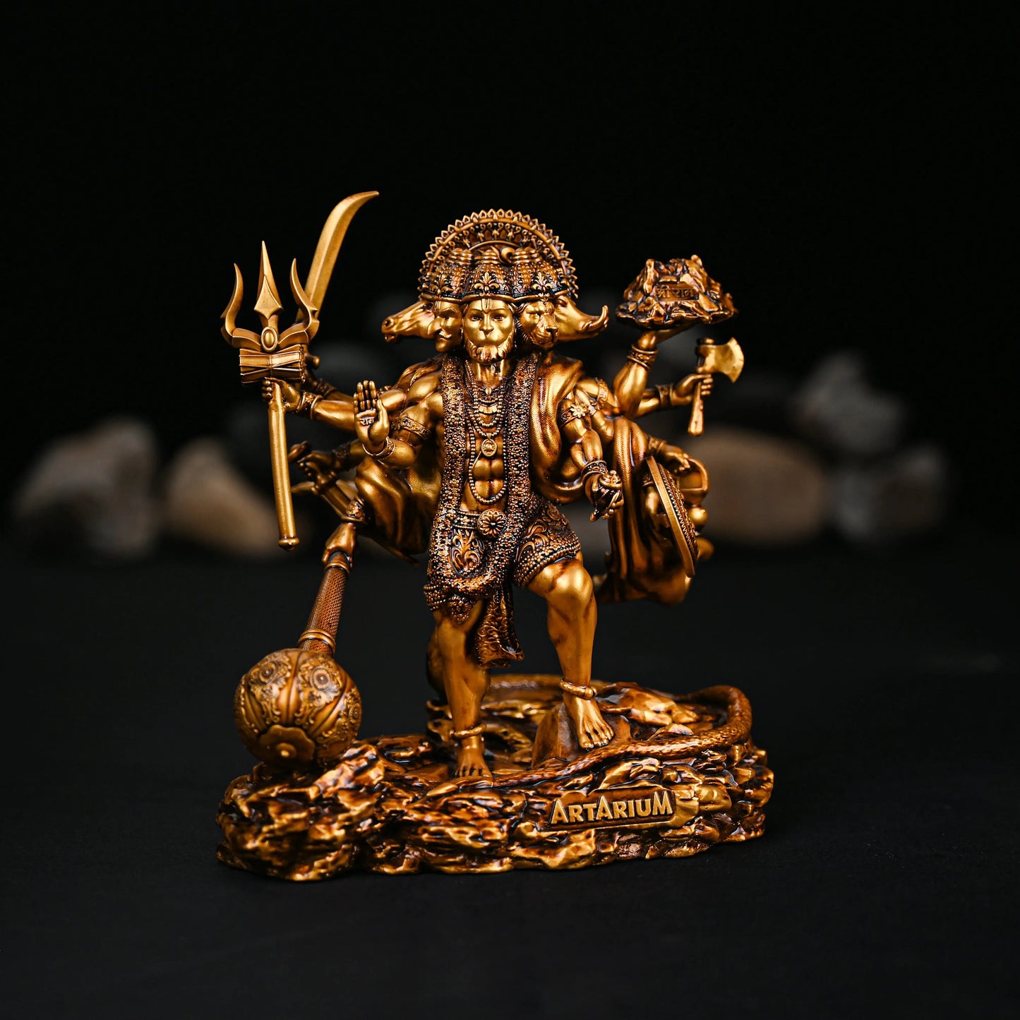 Standing Panchmukhi Hanuman Statue
