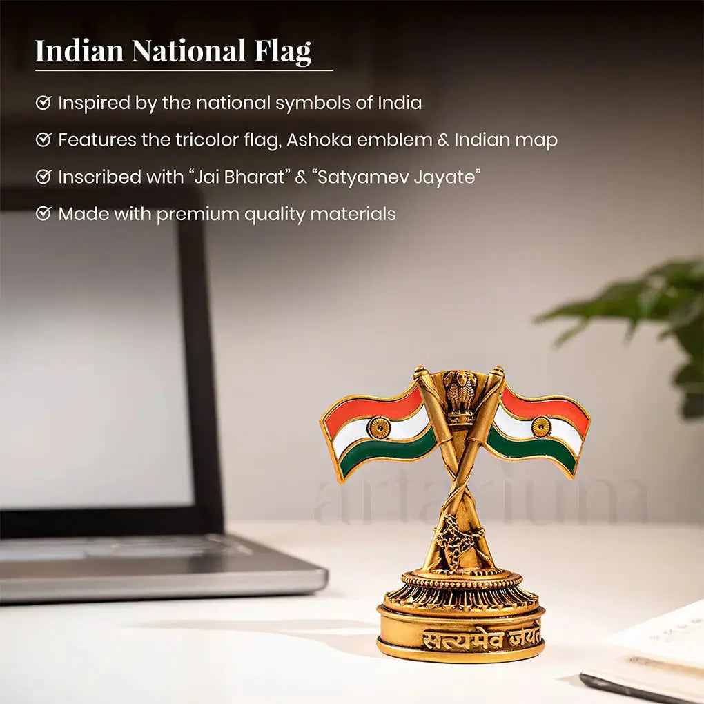 Indian National Flag Car Dashboard