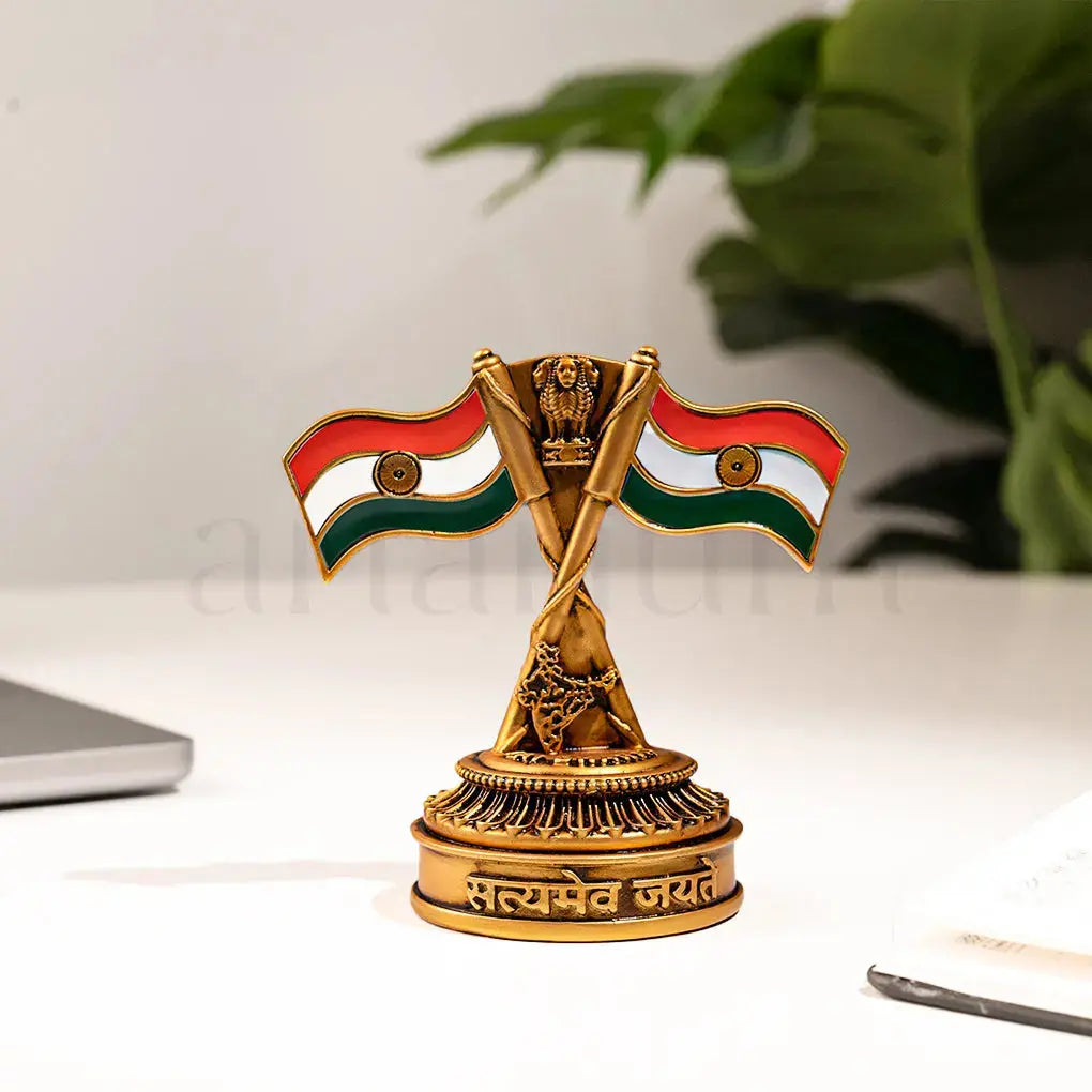 Indian National Flag Car Dashboard