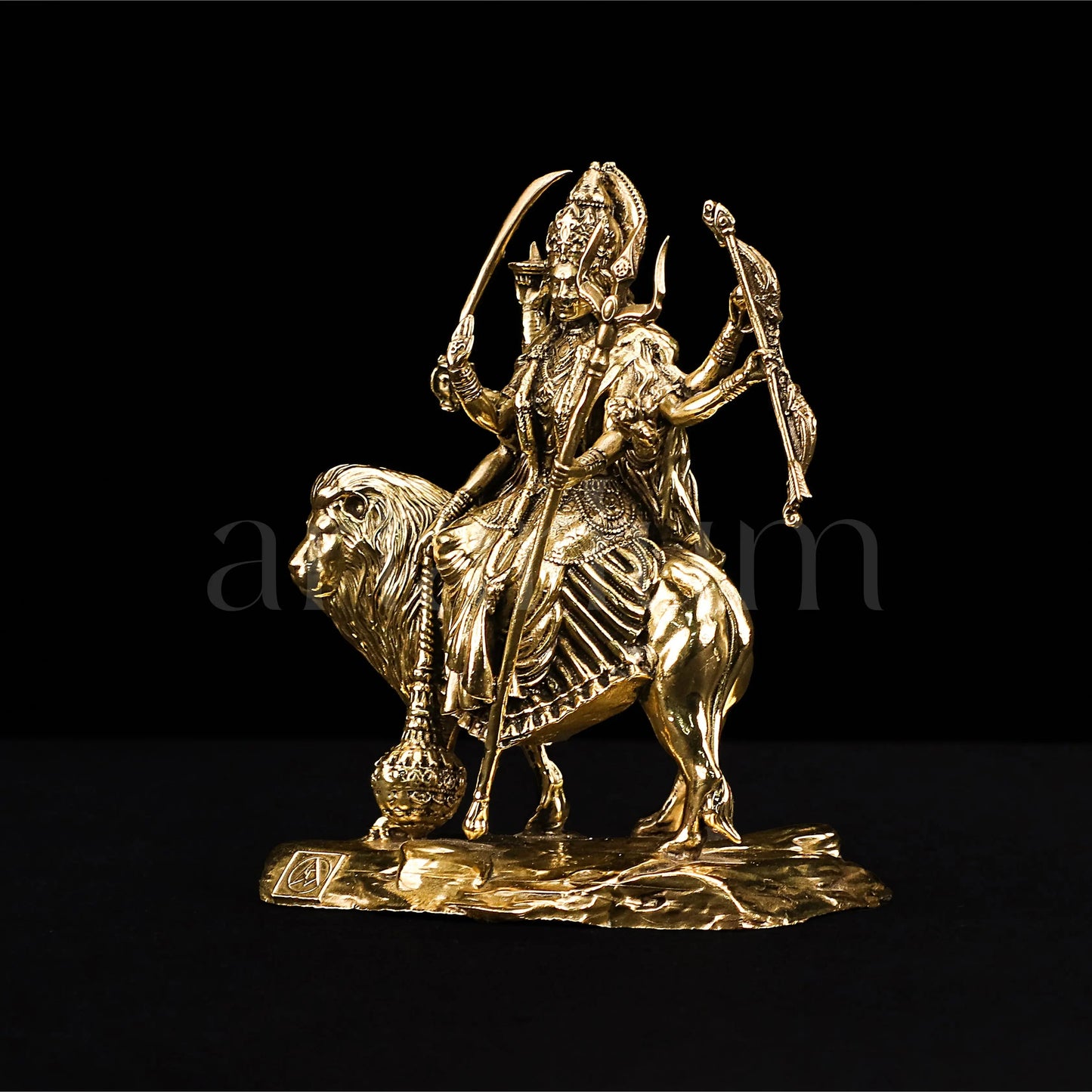 Brass Durga Idol