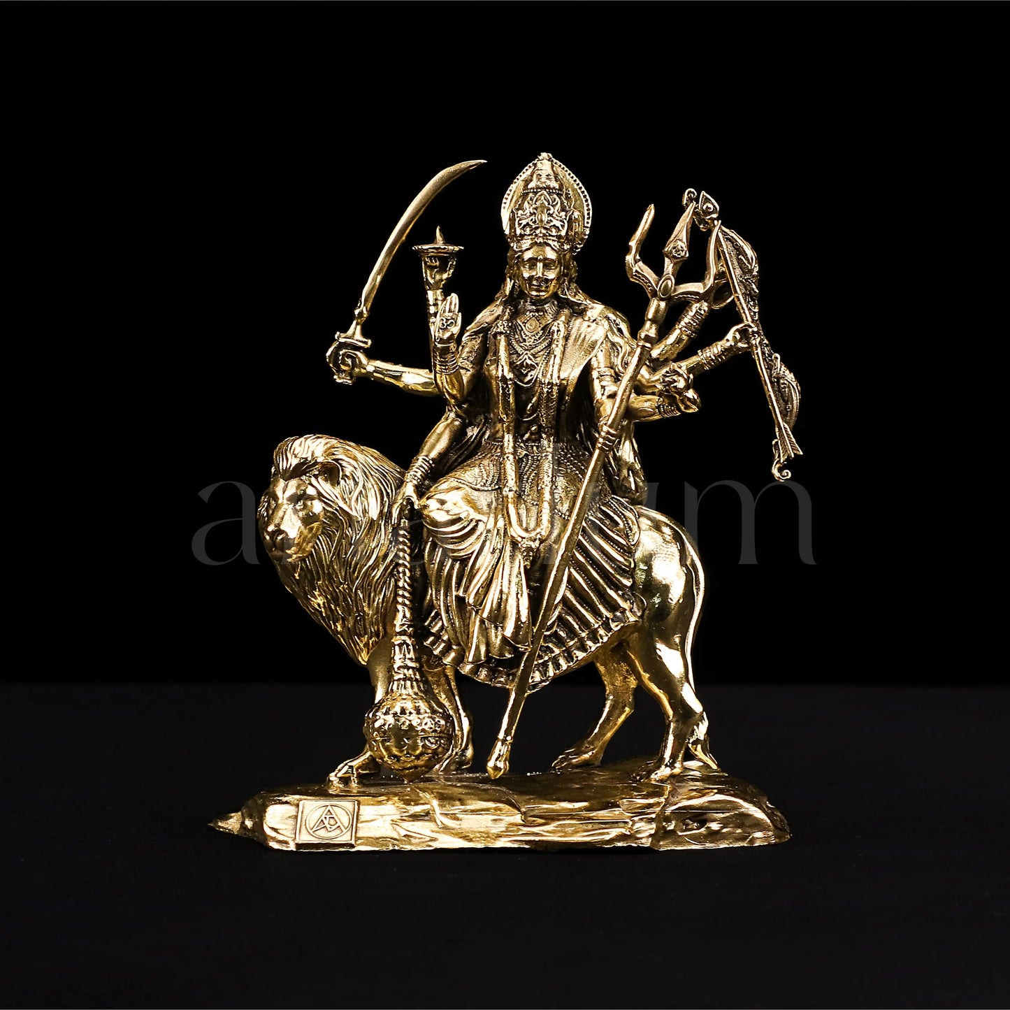 Brass Durga Idol