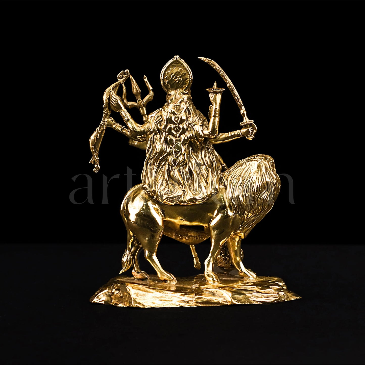 Brass Durga Idol