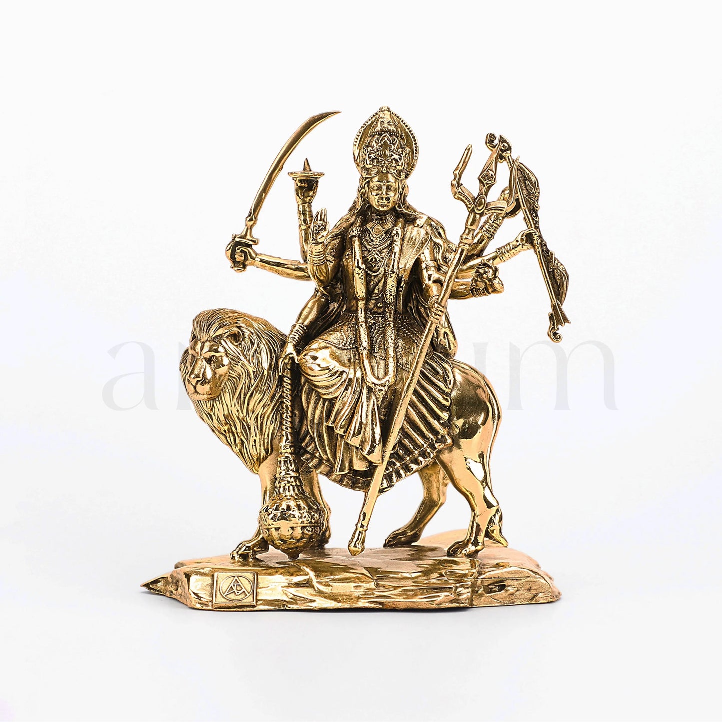 Brass Durga Idol