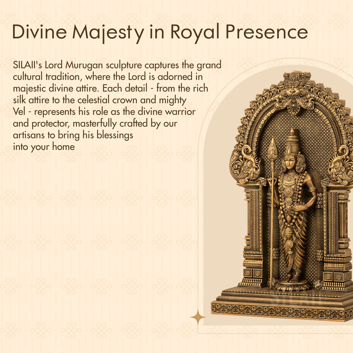 Lord Murugan Sculpture