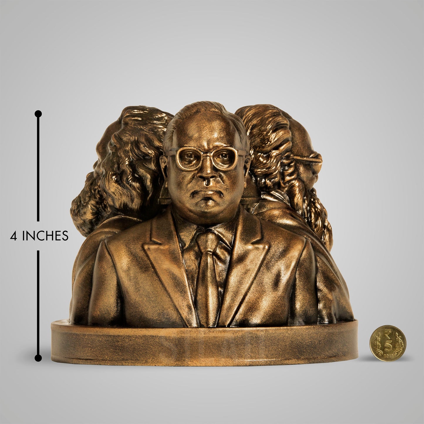 The Radical Revolutionaries - Table Top - Three Face Sculpture