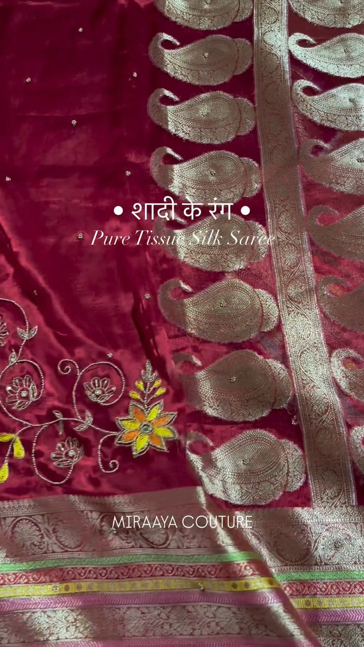 Gorgeous Bride Elegance Pure Banarasi Saree 👰✨