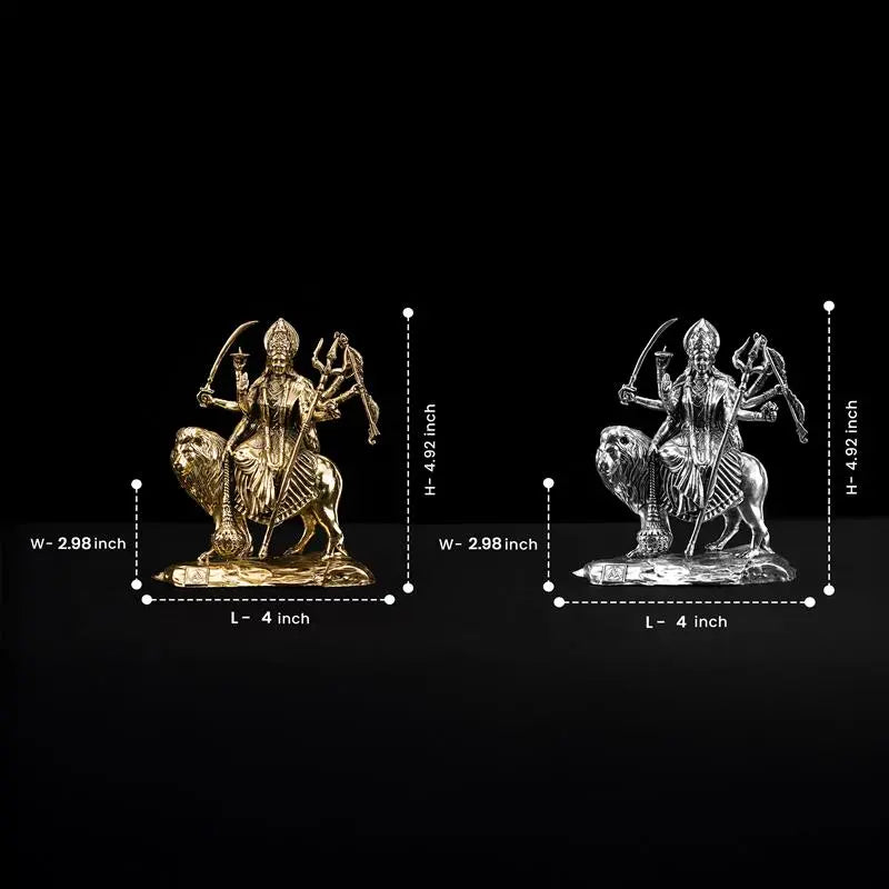 Brass Durga Idol